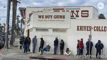 Pandemic-fueled surge in gun sales overwhelms FBI background check system; dealers urged to wait on sales