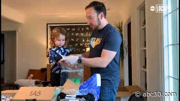 Father-daughter duo build hygiene kits for the homeless