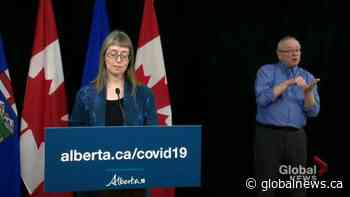 Alberta reports 70 new cases, 6 deaths from COVID-19 on Wednesday