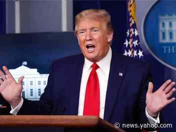 Trump likens his coronavirus briefings to campaign rallies and says he attacks reporters to keep people engaged