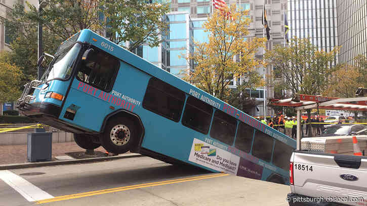 Crews To Refill Massive Downtown Pittsburgh Sinkhole In The Coming Days