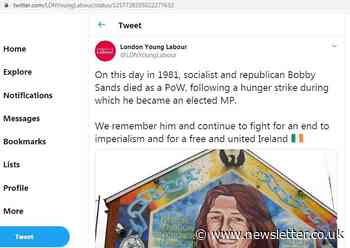 Labour ‘must take action’ over Bobby Sands tweet say unionists - Belfast Newsletter