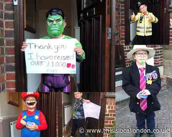 Sutton 5-year-old raises over £1000 in costume fundraiser