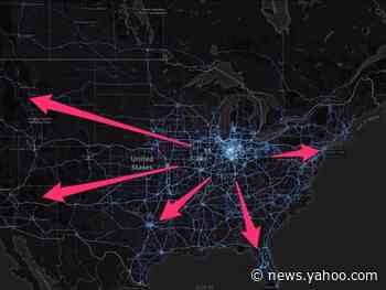 Workers and shipments dispersed from one meatpacking plant to 48 states. Mapping their phone data shows how outbreaks at meatpacking plants could spread the coronavirus across the US.