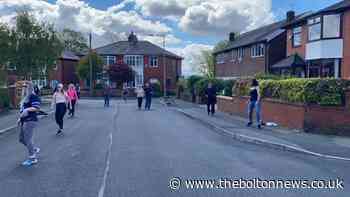 Daily street dancing helps neighbours keep in step