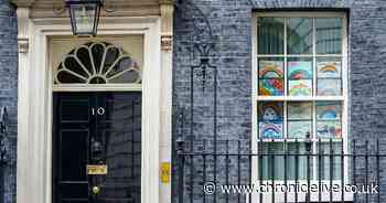Picture by pupils at North East special needs school displayed at Downing Street