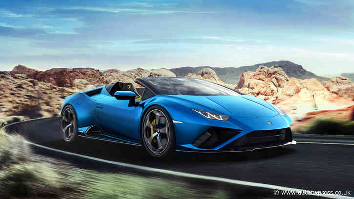 New Lamborghini Huracán EVO RWD Spyder launched