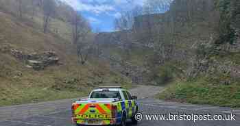 Police close beauty spot road after someone travelled 100 miles to it