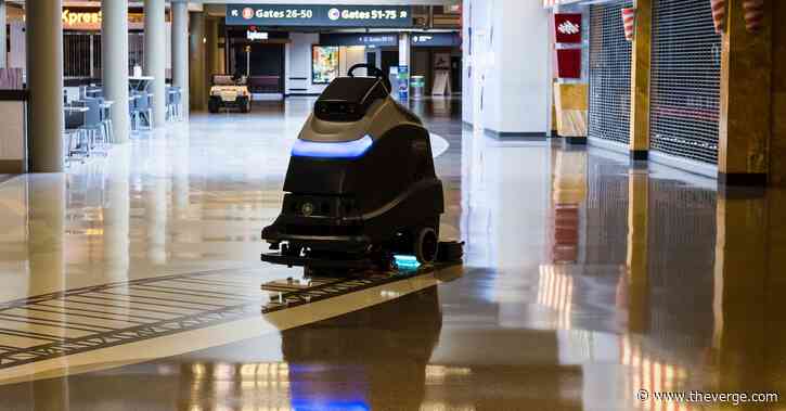 Pittsburgh’s airport is the first in the US to use UV-cleaning robots