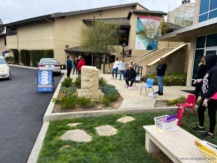 South Bay church turns to drive-thru worship, others in Glendora, Agoura Hills, Tustin, San Clemente and Costa Mesa go digital for National Day of Prayer