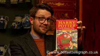 Rare Harry Potter books saved from skip up for auction