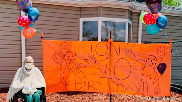 109-Year-Old Woman Living Through Second Pandemic Celebrates Birthday With Socially Distant Parade