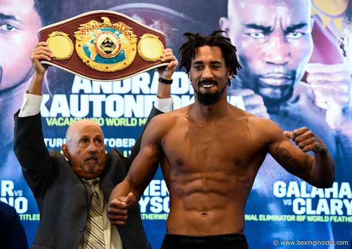 Demetrius Andrade Calls Out Andy Ruiz and Andre Ward