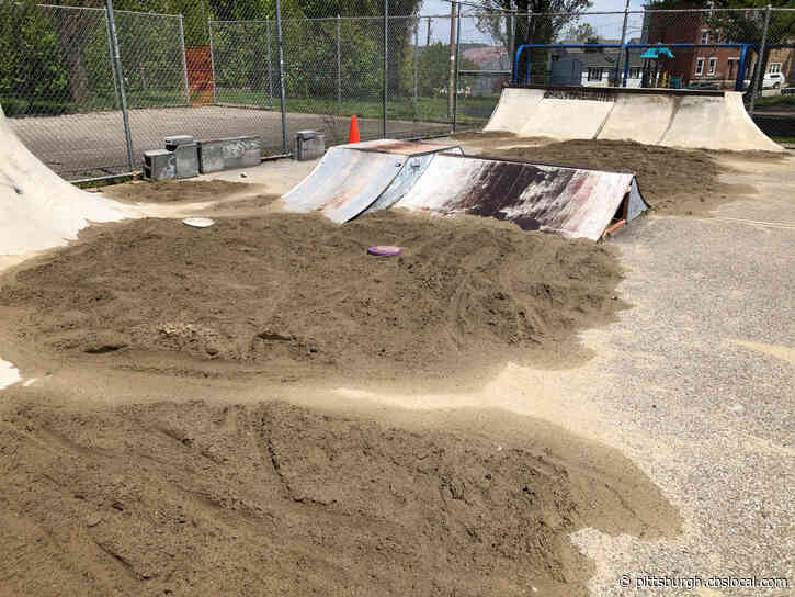 Pittsburgh Skatepark Filled With Sand To Discourage Skating During Coronavirus Pandemic