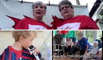 Gwent's residents come out in force to sing for Wales - South Wales Argus