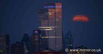 Super Flower Moon captured gracing skies across UK in stunning photos