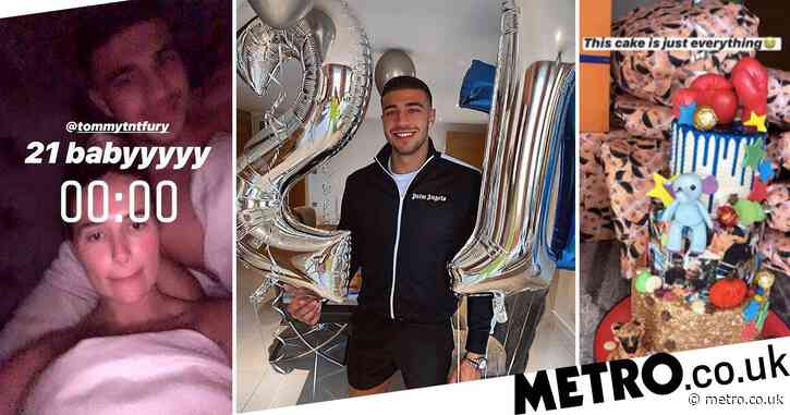 Tommy Fury turns 21 and fans are truly baffled by his age: ‘It’s a case for the FBI’