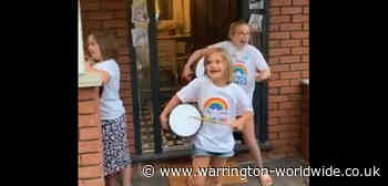 Warrington residents clap and sing for carers - Gary Skentelbery