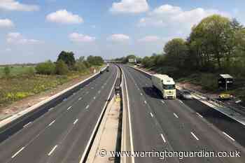 Daytime closures on M62 as traffic falls by two thirds - Warrington Guardian