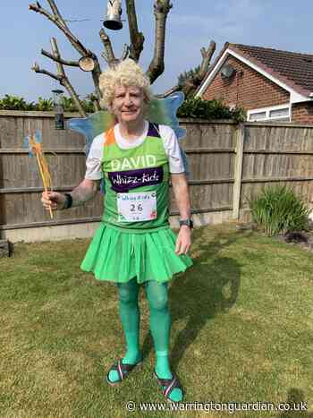 Fairy flies in to complete his marathon race - Warrington Guardian