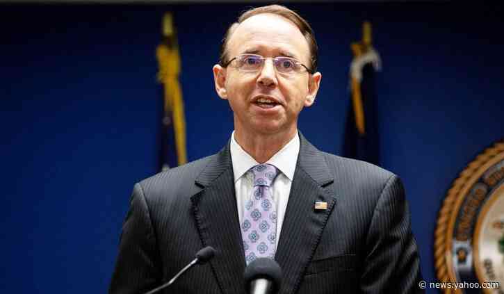 Rosenstein ‘Scope’ Memo Confirms Baselessness of Trump–Russia Probe