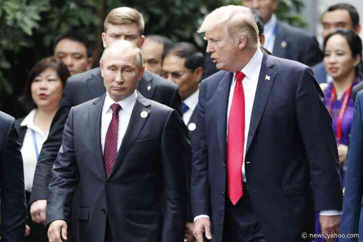 Trump cryptically tells reporters 'a lot of things' might happen soon following call with Putin