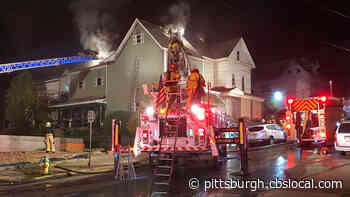 Firefighters Battling Fire, Heavy Smoke At Home In Braddock