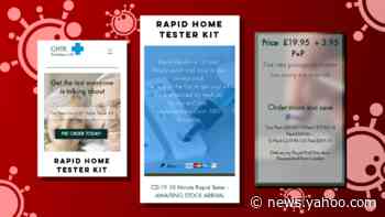 Coronavirus: Scam sites selling masks and fake cures taken down