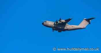 Why RAF jet was spotted ducking in and out of Hull skies - Hull Daily Mail