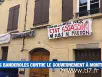 Montbrison : des banderoles anti-gouvernement qui dérangent - TL7, Télévision loire 7 - tl7.fr