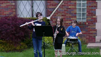 Music For Moms: Mt. Lebanon Band Students Perform Outdoor Concert
