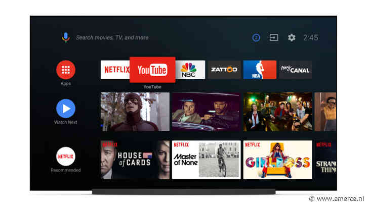 Android TV wordt wellicht Google TV