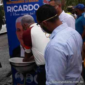 (VIDEO) Diputado Ricardo de los Santos instala lavamanos portátiles en lugares concurridos de Cotuí - El Nuevo Diario (República Dominicana)