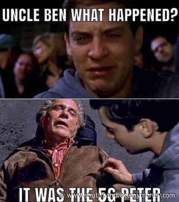 Uncle Ben What Happened? It Was The 5G Peter – Meme