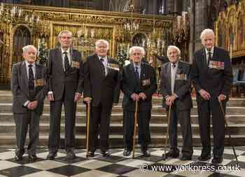 Terry Clark DFM - an RAF man to the end of his days.