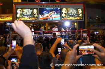 Hope surfaces for UK boxing crowds in 2020, USA events face longer wait - WBN - World Boxing News