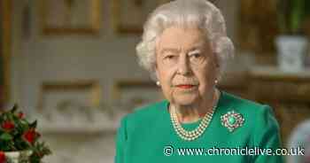 What time is the Queen's VE Day address to the nation?