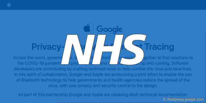 Report: UK NHS asks developers to ‘investigate’ switching its contact tracing app to Apple’s API