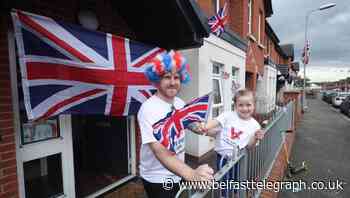 Northern Ireland residents find novel ways to mark VE Day
