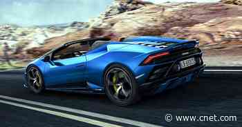 Lamborghini Huracan Evo RWD Spyder lets the light in     - CNET