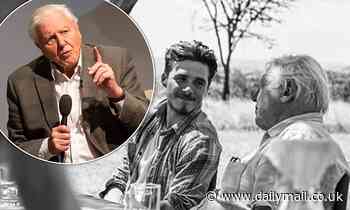 Brooklyn Beckham shares a black-and-white snapshot of Sir David Attenborough