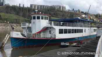 Edmonton Riverboat still stuck, repairs underway | CTV News - CTV News