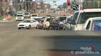 Peters’ Drive-In opening leads to traffic jams in south Edmonton