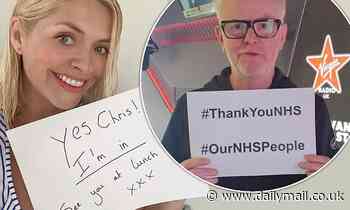 Holly Willoughby auctions herself as lunch date after becoming latest celeb to join charity effort