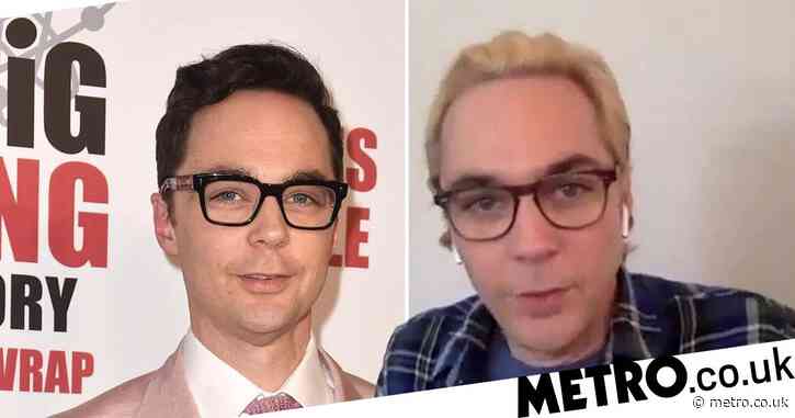 The Big Bang Theory’s Jim Parsons goes blonde to jazz things up with husband