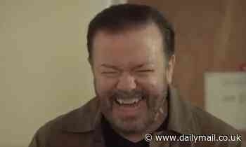 Ricky Gervais jokes about getting gout in lockdown as he shares After Life bloopers