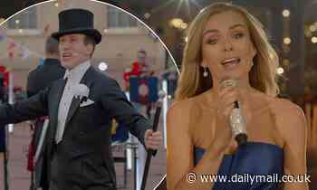Katherine Jenkins joins Strictly's Anton Du Beke and Helen George for VE Day 75 celebration