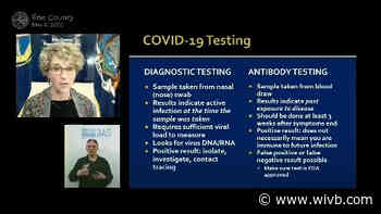 Erie County Health Commissioner discusses how to determine which COVID test is right for you