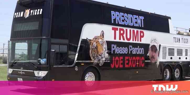 The Tiger King’s legal team politely asks Trump for a pardon with a ridiculous video
