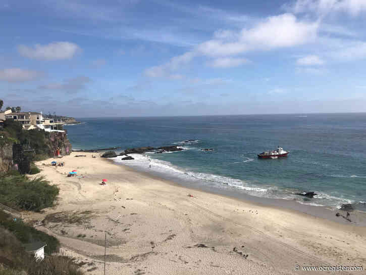 Environmentalists watching fuel spill cleanup near Laguna Beach’s protected marine habitat